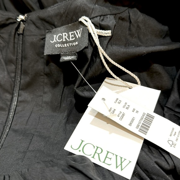 J. Crew Collection Cecily Dress in Cotton poplin NWT with pockets - Picture 5 of 8